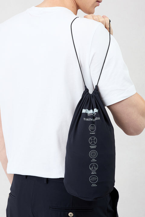 Dark Navy Techno-Line 6 Drop Regular Fit Standard Cut Flexible Bagged Classic Suit