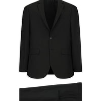 Siyah 7 Drop Slim Fit Dar Kesim Takım Elbise