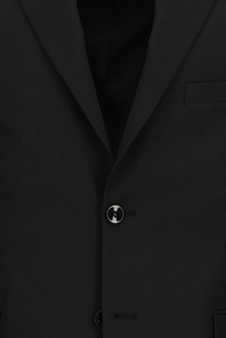  Siyah 7 Drop Super Slim Fit Eksra Dar Kesim Takım Elbise