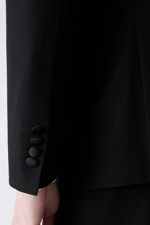 Black 7 Drop Slim Fit Slim Cut Vest Tuxedo & Groom Suit