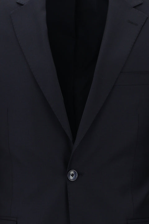 Dark Navy 6 Drop Regular Fit Standard Cut Wool Suit