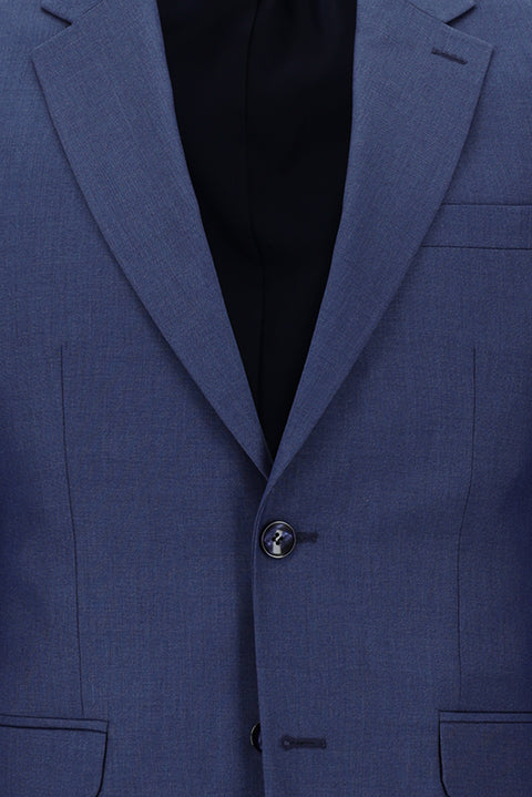 Aviator Blue 7 Drop Slim Fit Narrow Cut Suit
