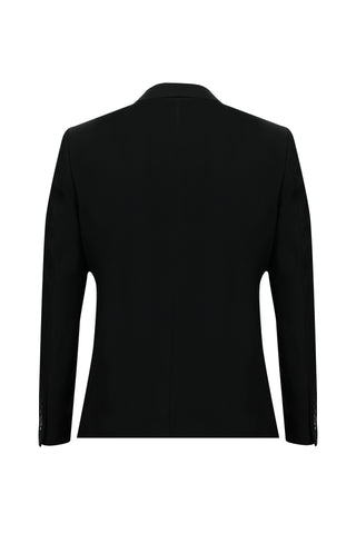  Siyah 7 Drop Slim Fit Dar Kesim Takım Elbise