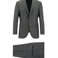 Light Gray 6-Drop Regular Fit Standard Cut Suit