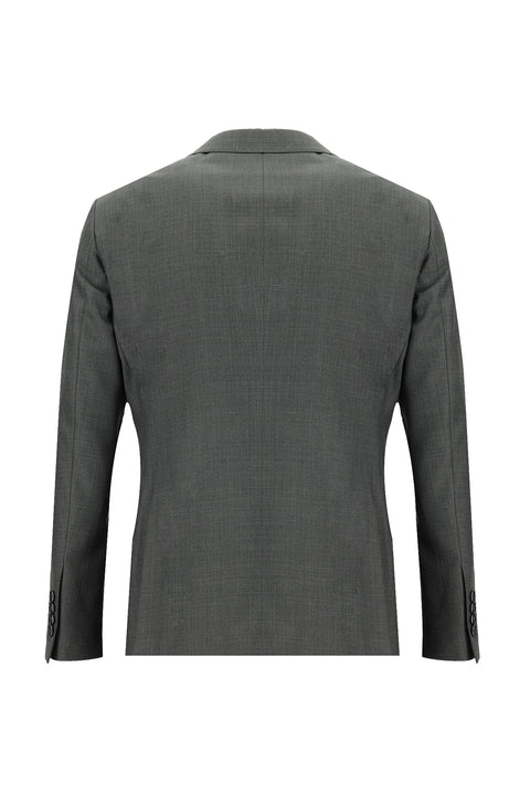 Light Gray 6-Drop Regular Fit Standard Cut Suit