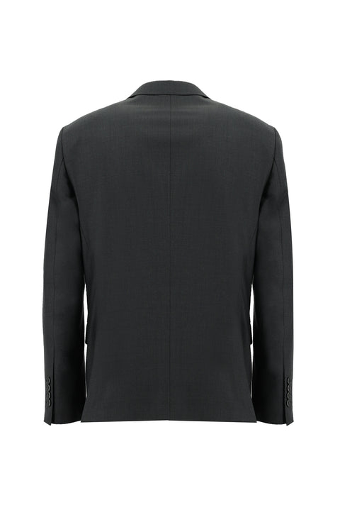 Dark Gray 4-Drop Relaxed Fit Suit