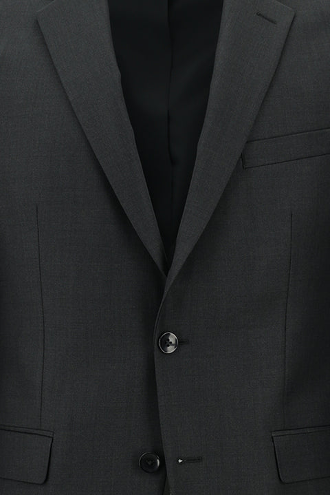 Dark Gray 6-Drop Regular Fit Standard Cut Suit