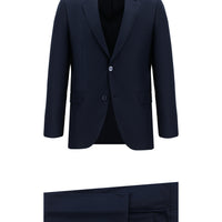 Dark Navy 4-Drop Relaxed Fit Suit