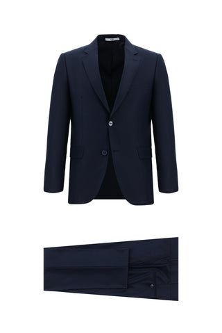  Koyu Lacivert 6 Drop Regular Fit Standart Kesim Takım Elbise