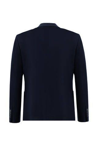  Koyu Lacivert 7 Drop Slim Fit Dar Kesim Takım Elbise