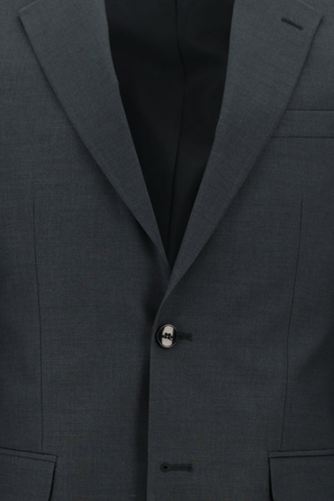 Dark Gray 4-Drop Relaxed Fit Suit