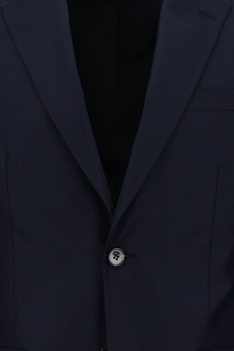 Dark Navy 4-Drop Relaxed Fit Suit