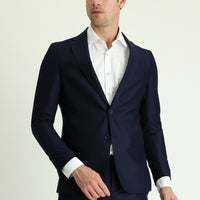 Dark Navy 4-Drop Relaxed Fit Suit