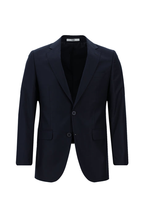 Black Navy 6 Drop Regular Fit Standard Cut Suit