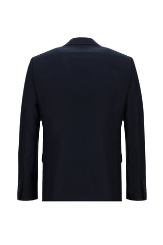 Siyah Lacivert 4 Drop Relaxed Fit Rahat Kesim Takım Elbise