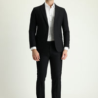 Black 7 Drop Super Slim Fit Extra Narrow Cut Suit