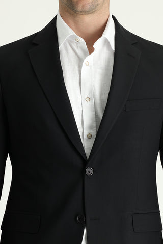  Siyah 7 Drop Slim Fit Dar Kesim Takım Elbise