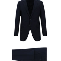 Dark Navy 8 Drop Long Slim Fit Suit