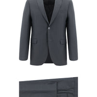 Dark Gray 7 Drop Slim Fit Narrow Cut Suit