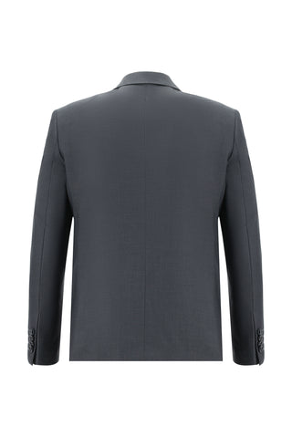  Koyu Füme 7 Drop Slim Fit Dar Kesim Takım Elbise