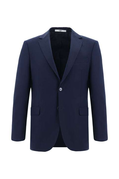 Medium Navy 4-Drop Relaxed Fit Suit