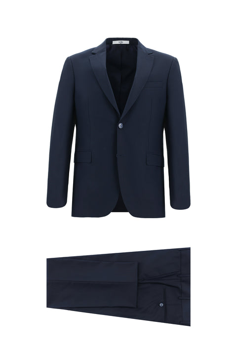 Dark Navy 6 Drop Regular Fit Standard Cut Suit