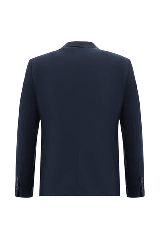  Koyu Lacivert 7 Drop Slim Fit Dar Kesim Takım Elbise
