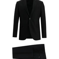 Black 7 Drop Slim Fit Narrow Cut Suit