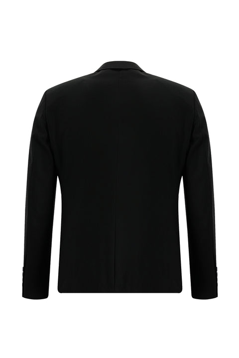Black 7 Drop Slim Fit Narrow Cut Suit