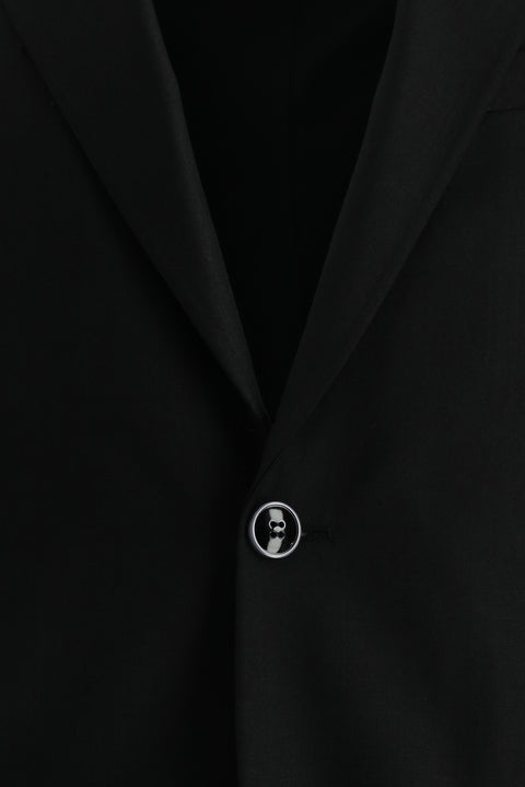 Black 7 Drop Slim Fit Narrow Cut Suit