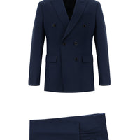 Dark Navy 6 Drop Regular Fit Standard Cut Double-Breasted Suit