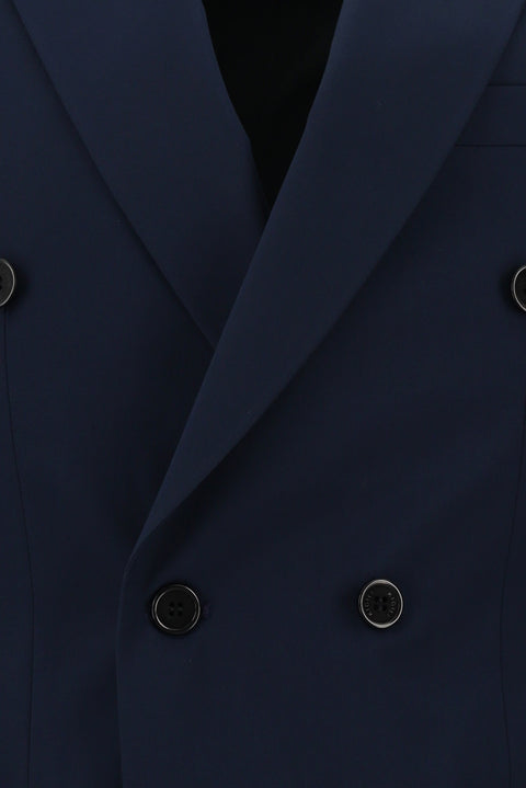 Dark Navy 6 Drop Regular Fit Standard Cut Double-Breasted Suit