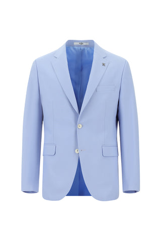  Lila 7 Drop Slim Fit Dar Kesim Takım Elbise