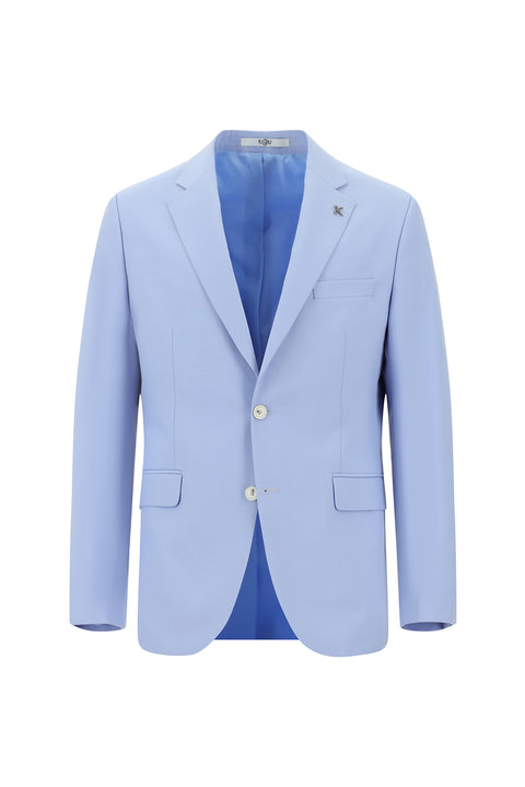 Lila 7 Drop Slim Fit Dar Kesim Takım Elbise
