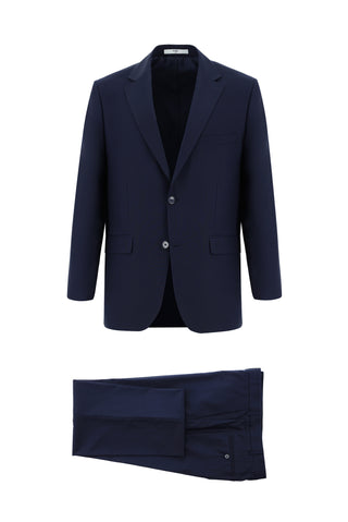  Koyu Lacivert 4 Drop Relaxed Fit Rahat Kesim Takım Elbise