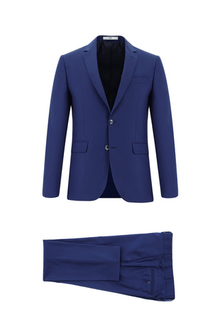  Koyu Lacivert 7 Drop Super Slim Fit Eksra Dar Kesim Takım Elbise