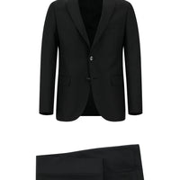 Black 7 Drop Slim Fit Narrow Cut Suit