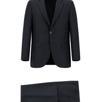 Dark Navy 4-Drop Relaxed Fit Suit