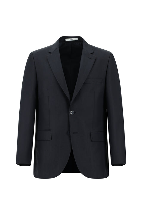 Dark Navy 4-Drop Relaxed Fit Suit