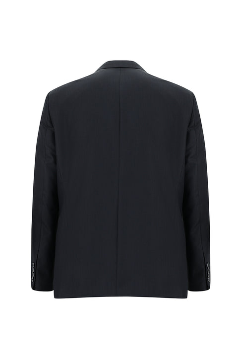 Dark Navy 4-Drop Relaxed Fit Suit