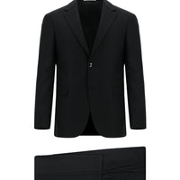 Black 7 Drop Slim Fit Narrow Cut Suit