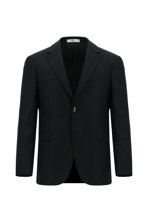 Black 7 Drop Slim Fit Narrow Cut Suit