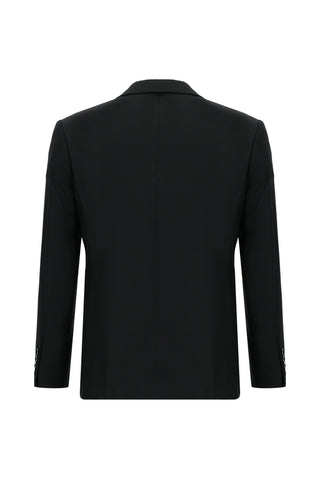  Siyah 7 Drop Slim Fit Dar Kesim Takım Elbise