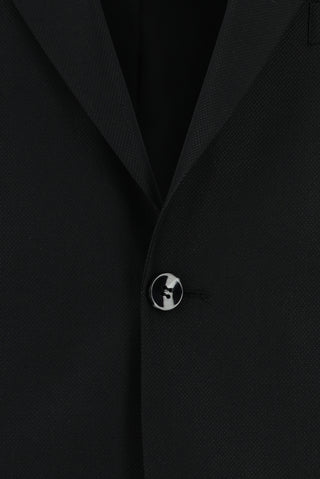  Siyah 7 Drop Slim Fit Dar Kesim Takım Elbise