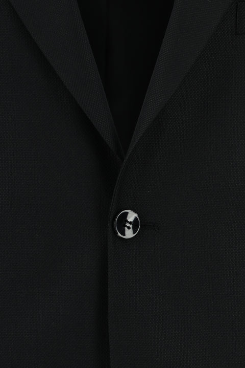 Black 7 Drop Slim Fit Narrow Cut Suit