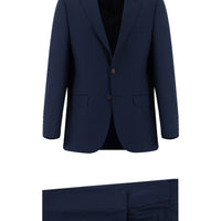 Medium Navy 4-Drop Relaxed Fit Suit