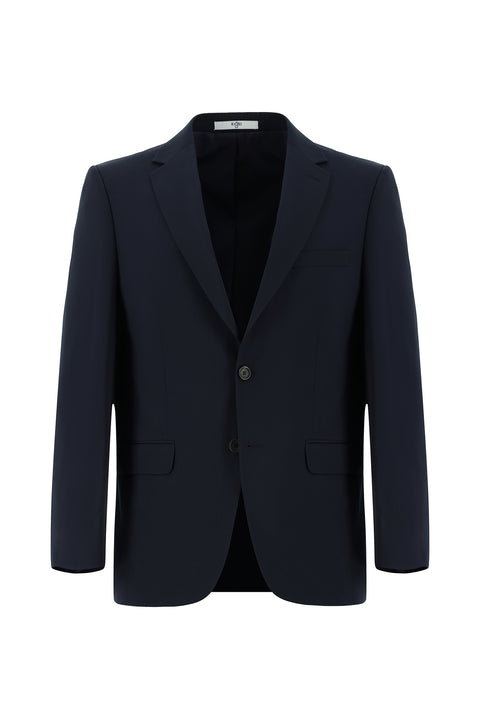 Dark Navy 4-Drop Relaxed Fit Suit
