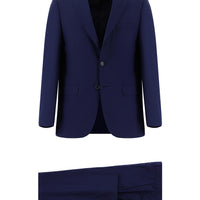 Dark Blue 4-Drop Relaxed Fit Suit