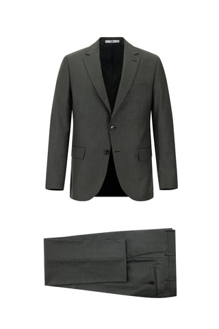  Koyu Füme 6 Drop Regular Fit Standart Kesim Takım Elbise
