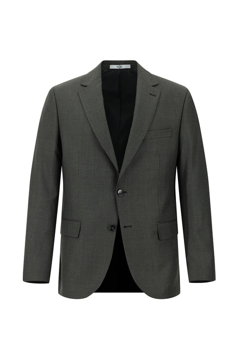 Dark Gray 6-Drop Regular Fit Standard Cut Suit
